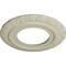 Ekena Millwork Claremont Ceiling Medallion (Fits Canopies up to 5 5/8"), 9"OD x 4 1/2"ID x 1/2"P, Clear Yellow CM09CLCYF - alternate 3